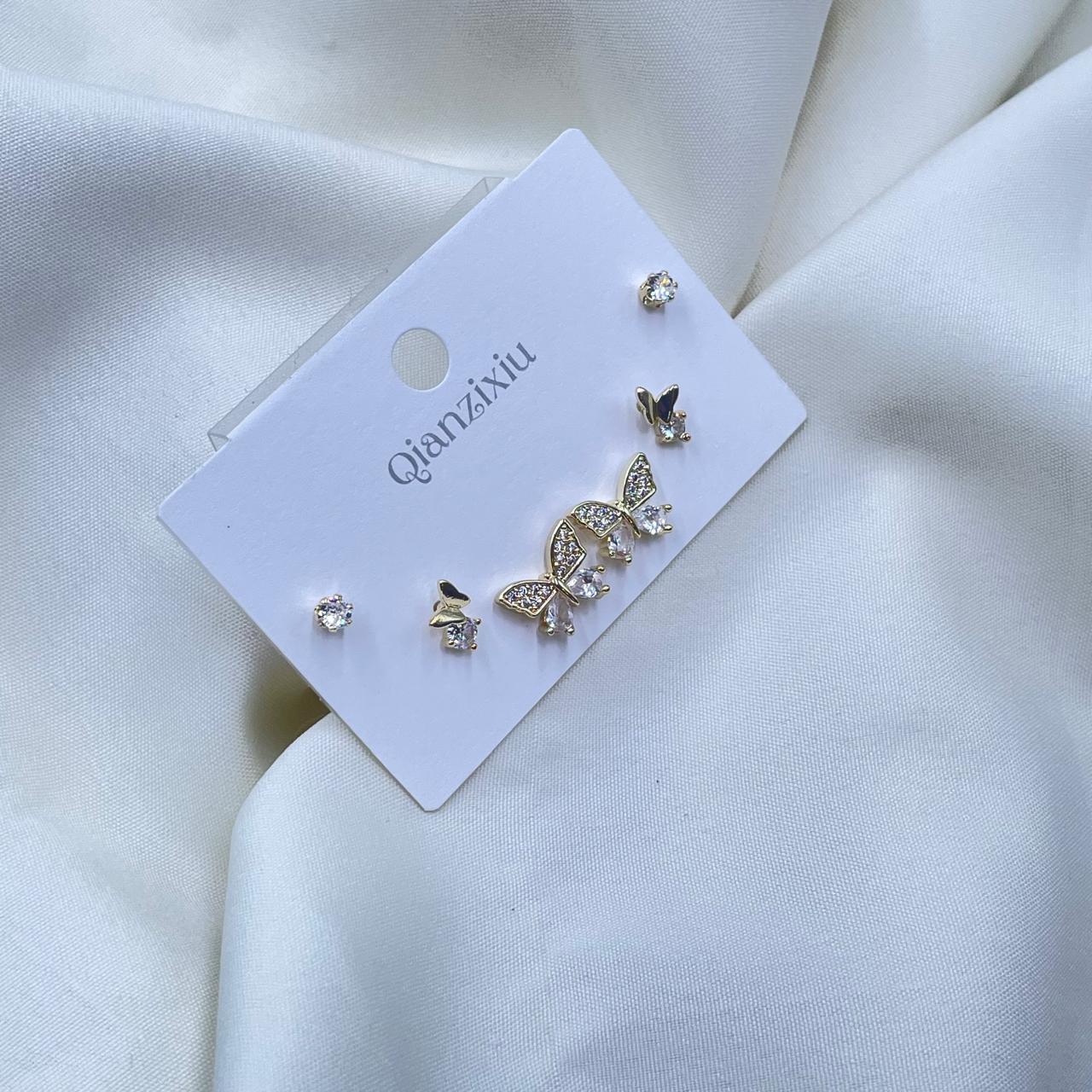 Butterfly Combo Earrings