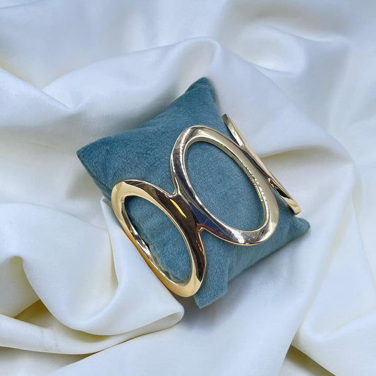 Gold Ovel Statement Kada