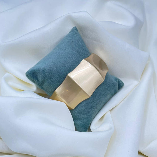 Gilded Calm Matte  Statement Kada
