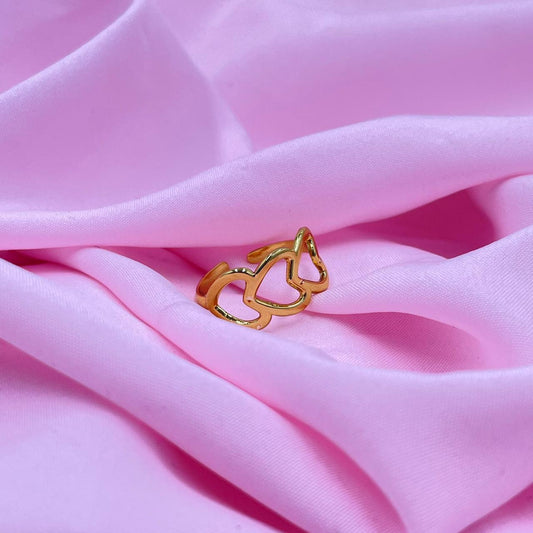 Heart Band  Ring