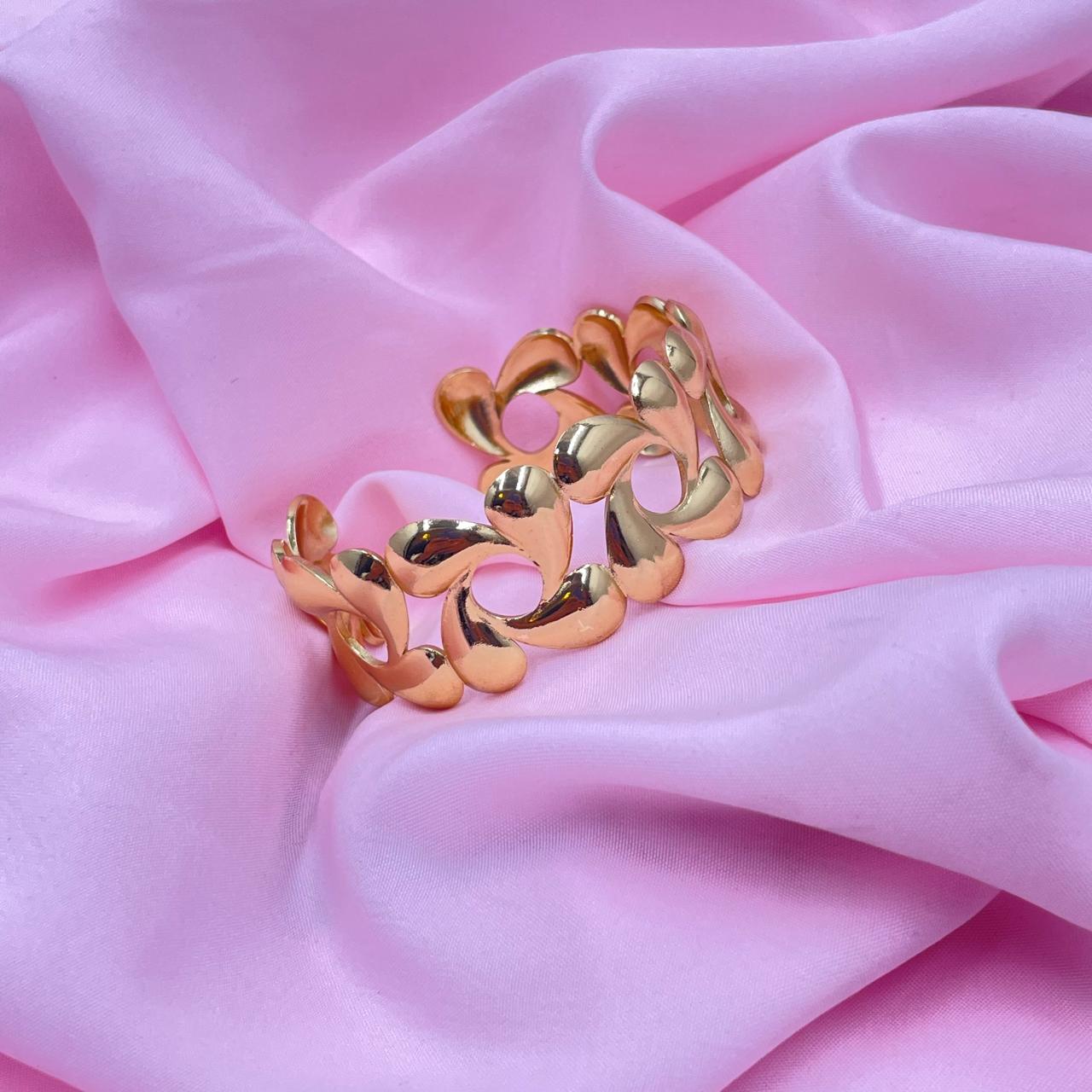 Velvet Gold Cuff Bracelet