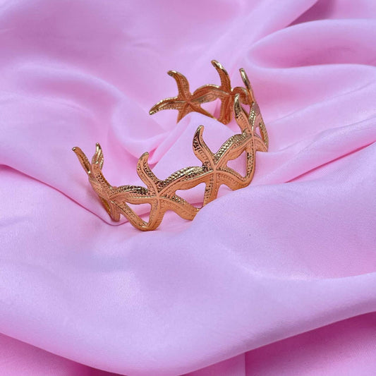 Golden Muse Cuff Bracelet