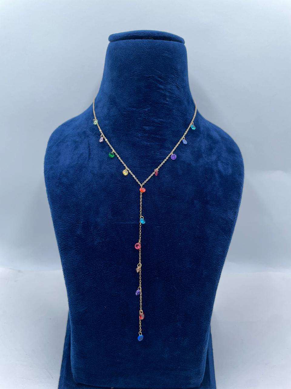 Multi Stone Necklace