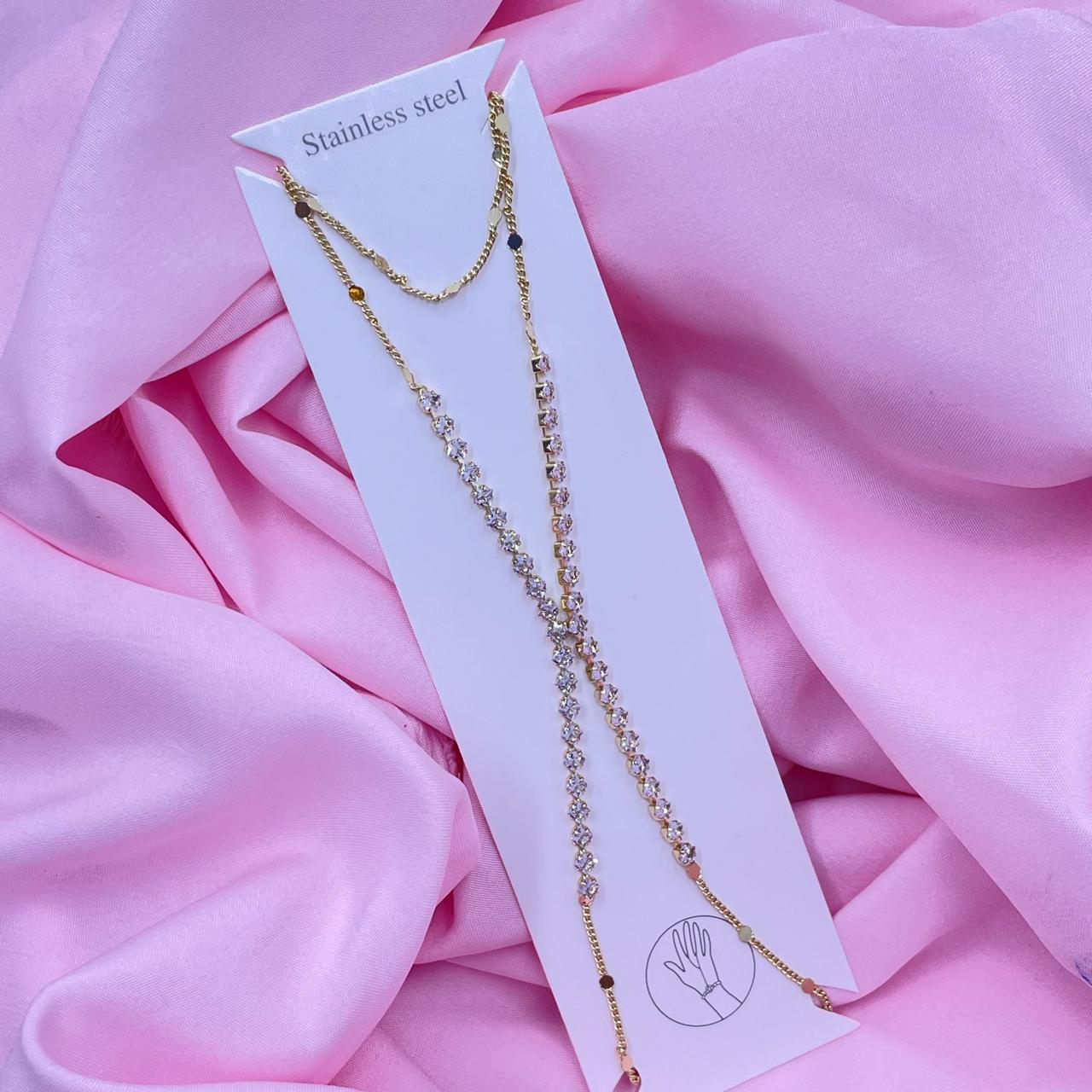 Royal Drape Hand Bracelet