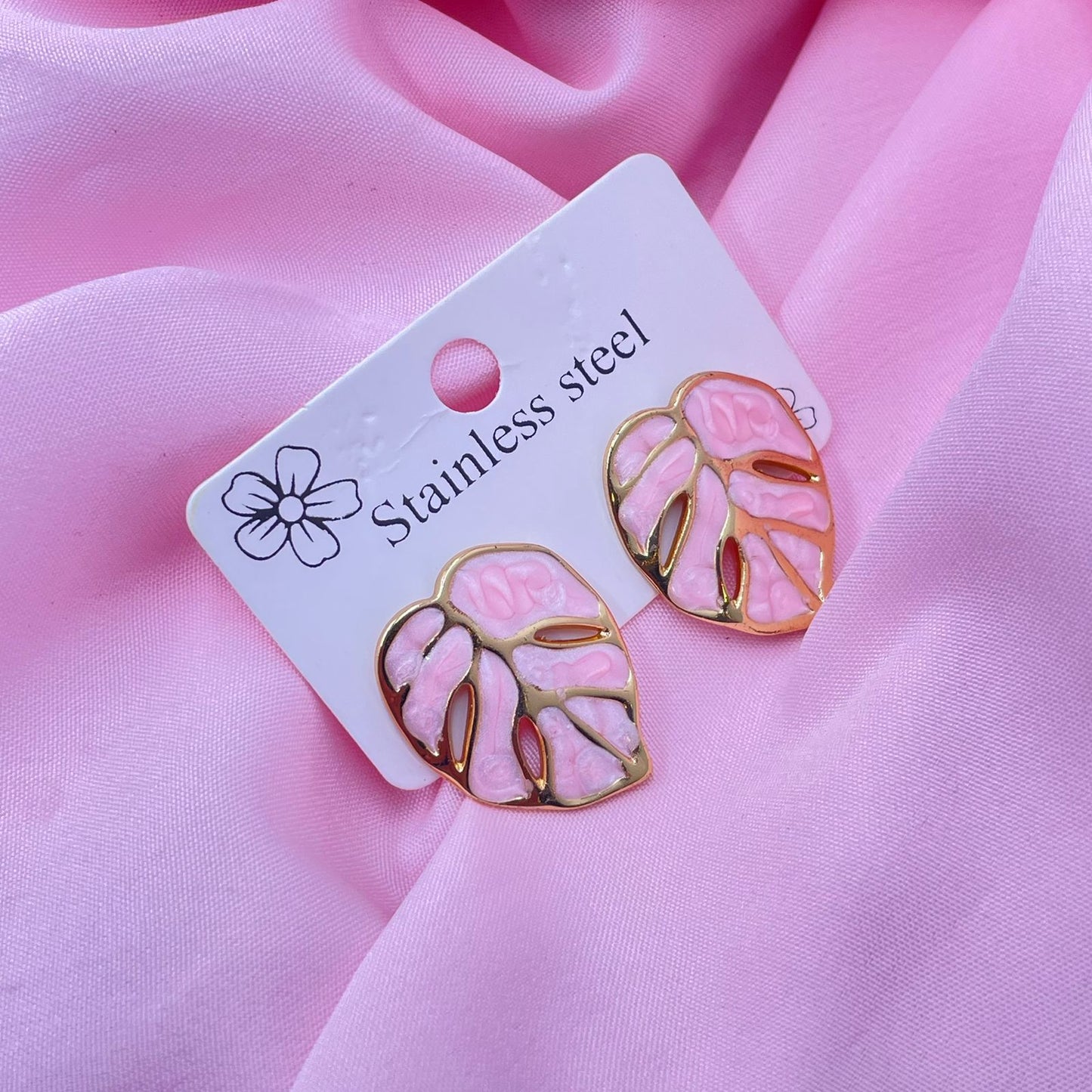 Engraved Gold Earrings