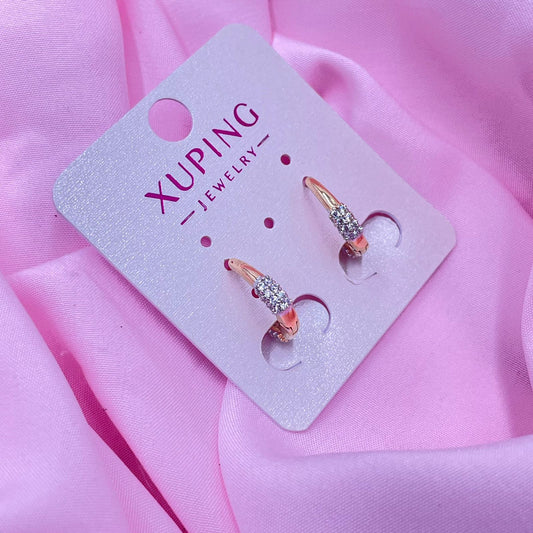 Gold Whisper Earrings - XUPING