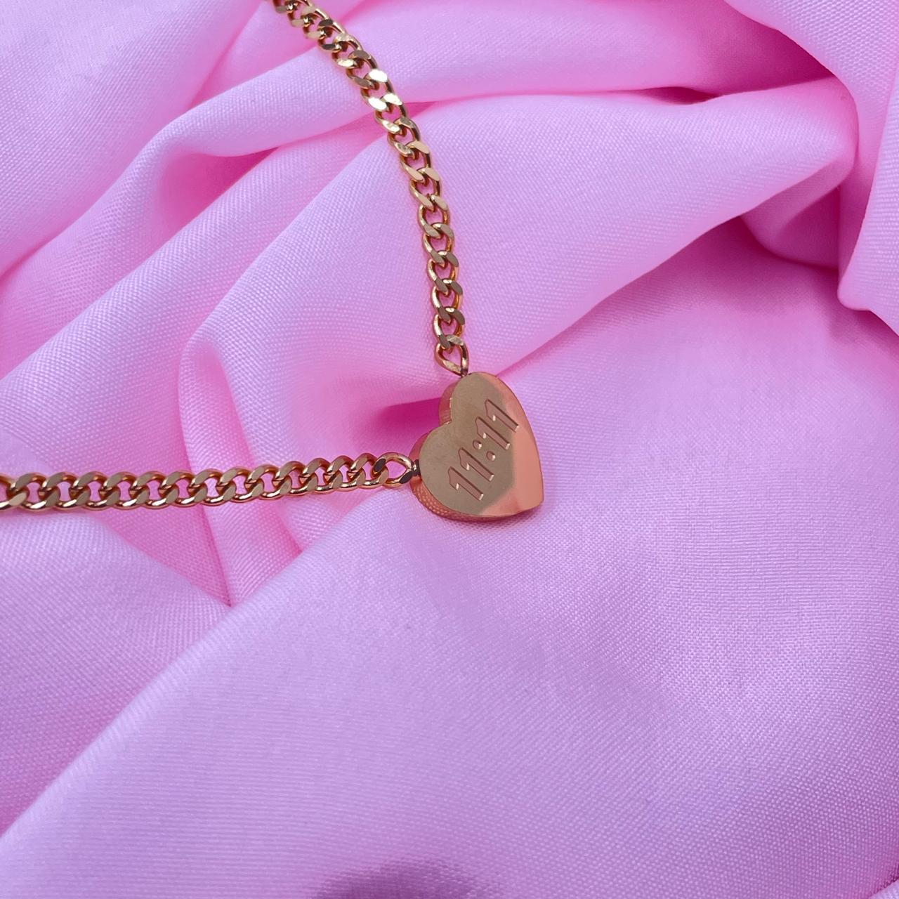 Micro Shine Heart Necklace