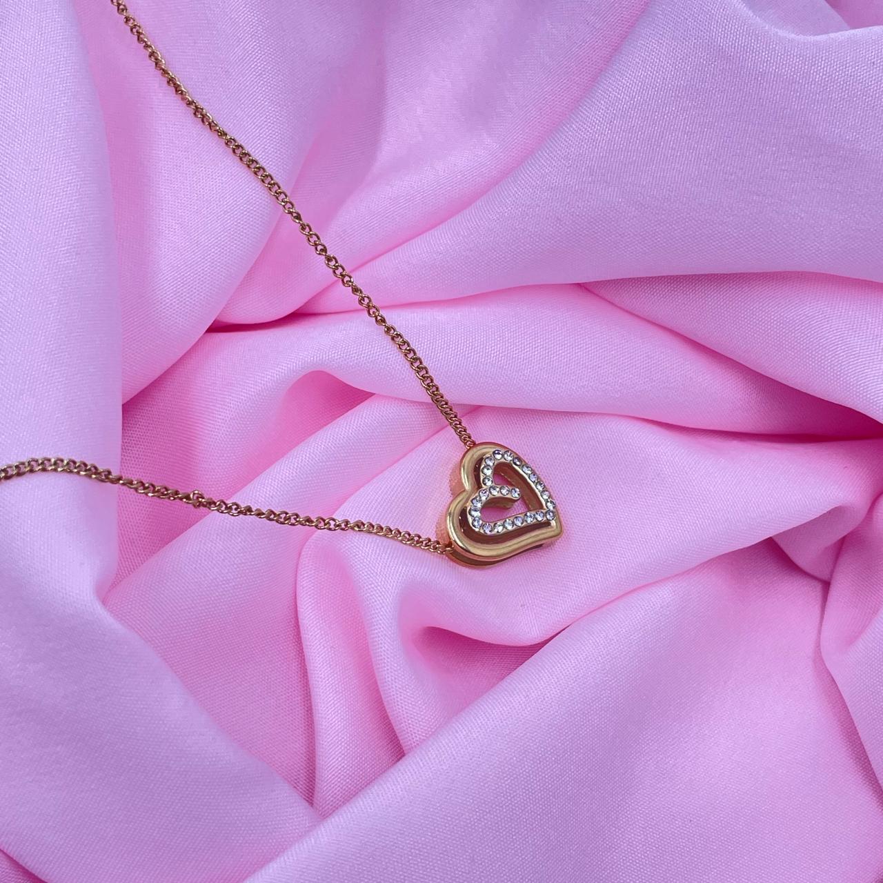 Zenith Loop Heart Necklace