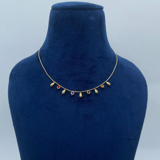 Multi Stone Necklace