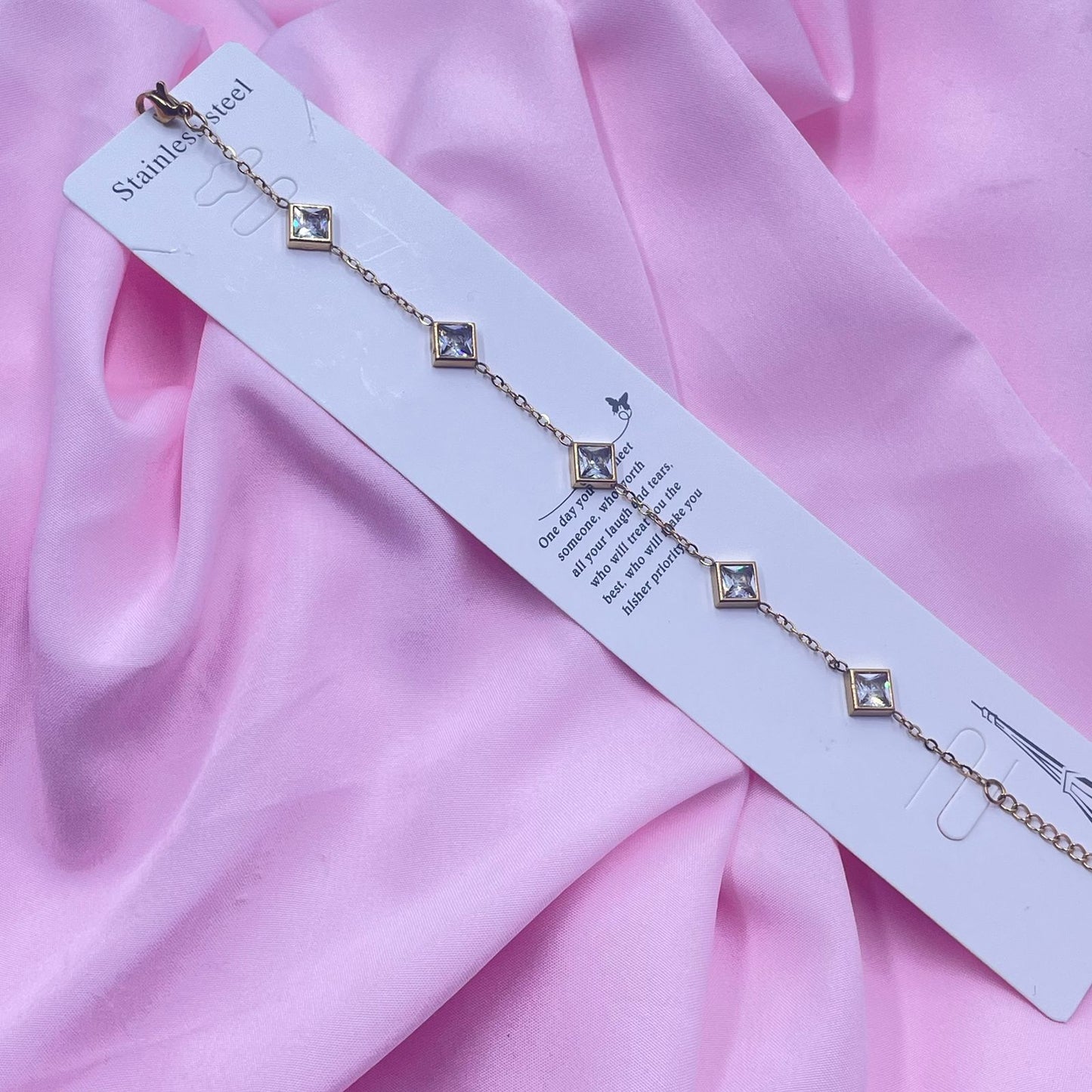 White Glow Bracelet