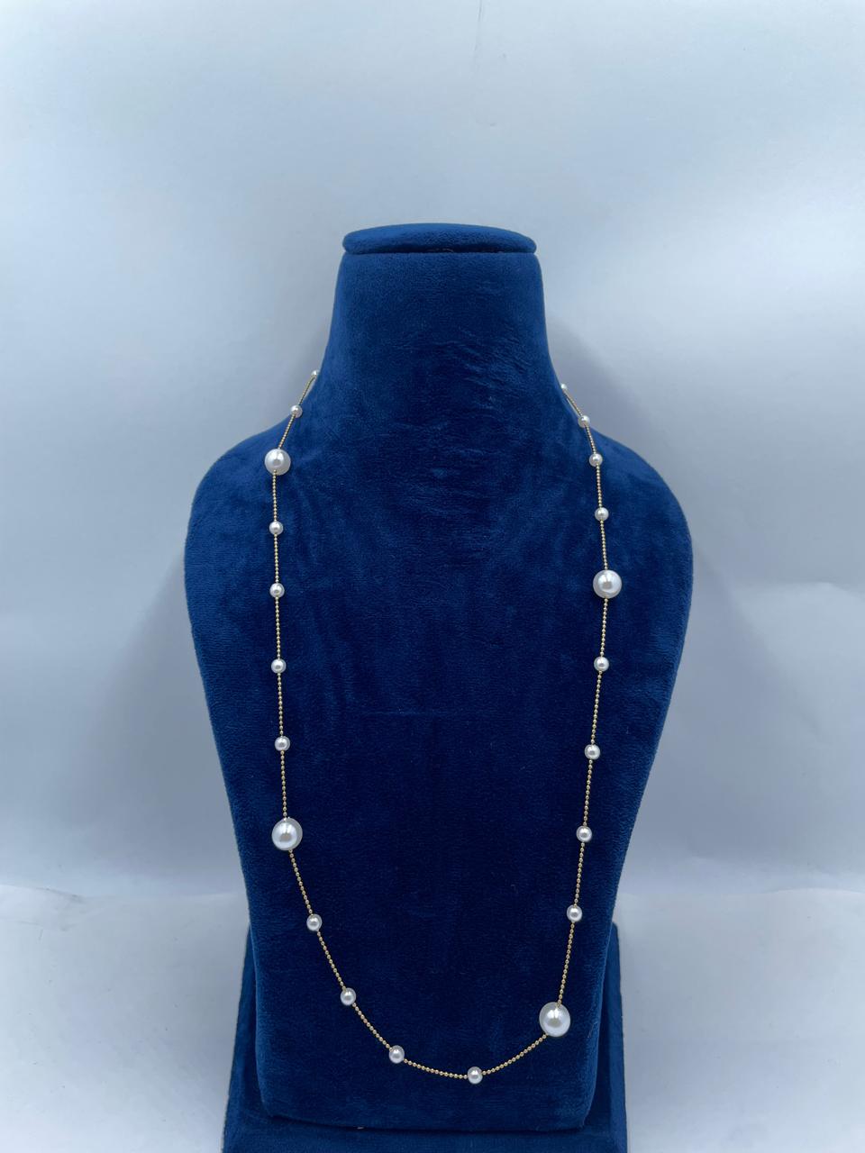 Pearl Long Necklace