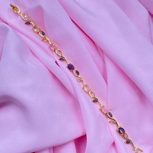 Tulip Bloom Chain Bracelet