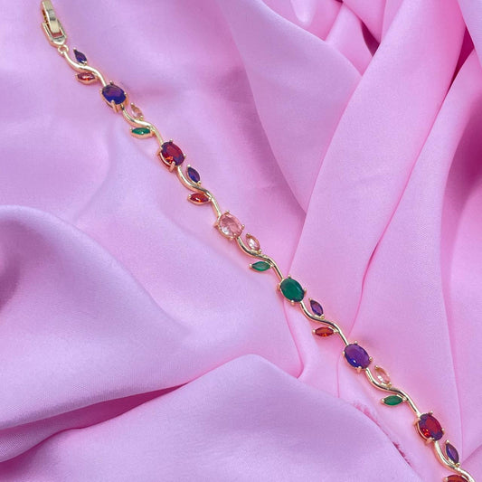 Tulip Garden Chain Bracelet