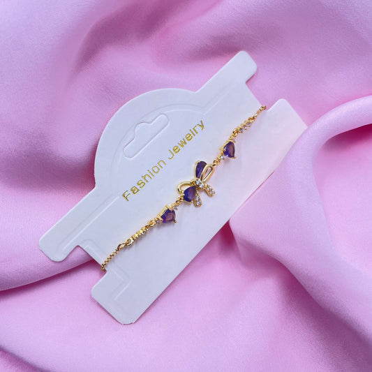 Tulip bow Link Bracelet