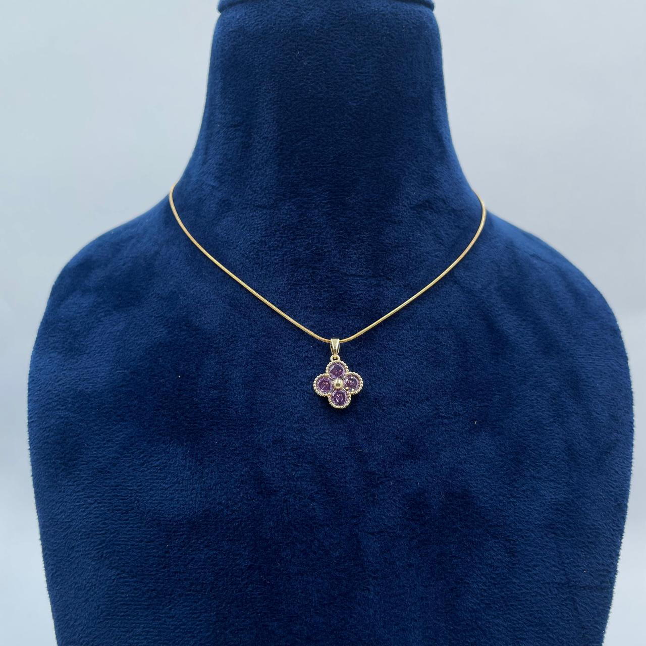 Floral Link Necklace