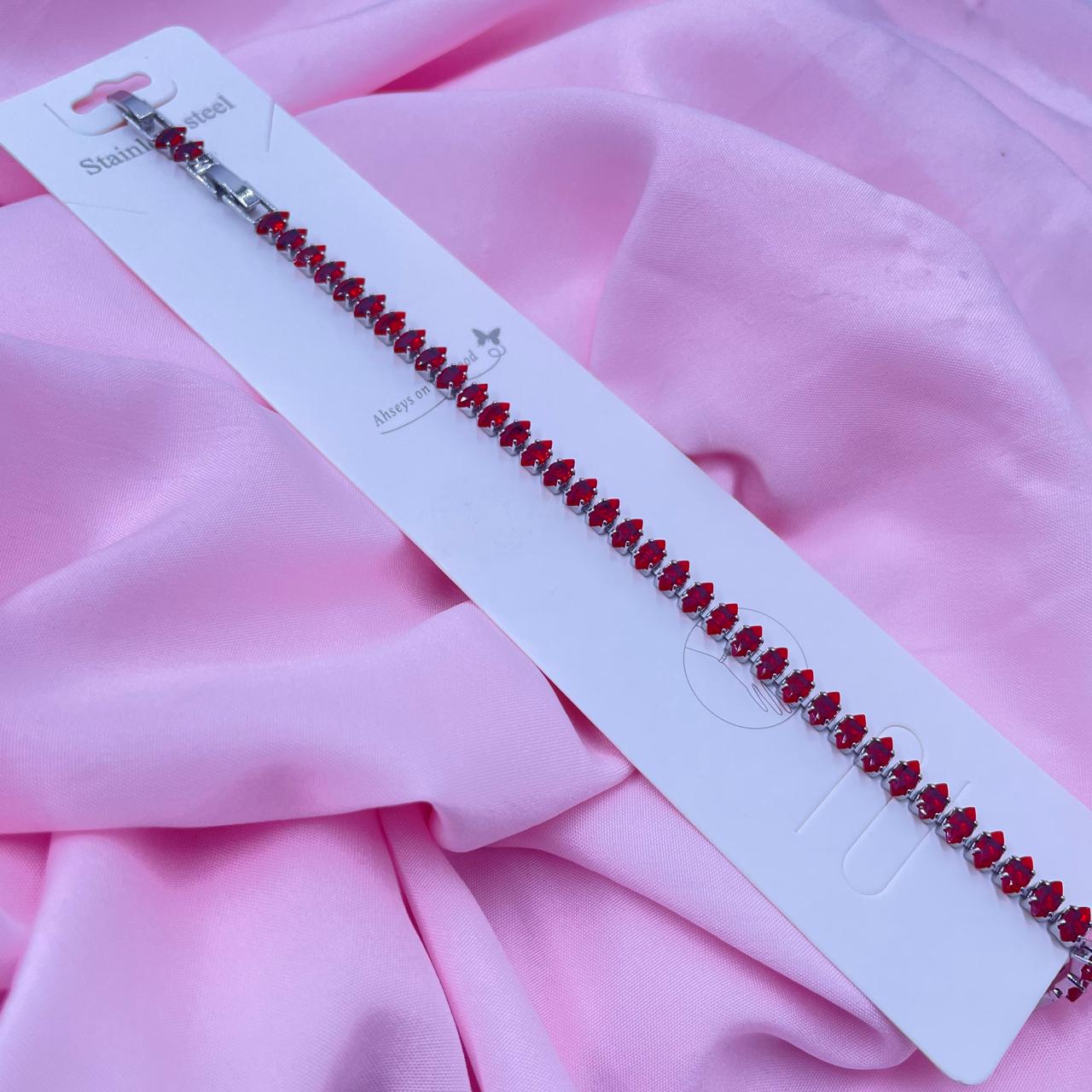 Saffron Glow Tennis Bracelet