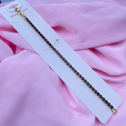 Ziva Charm Tennis Bracelet