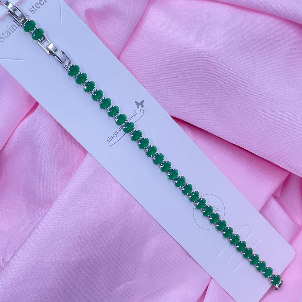 Aura Band Tennis Bracelet