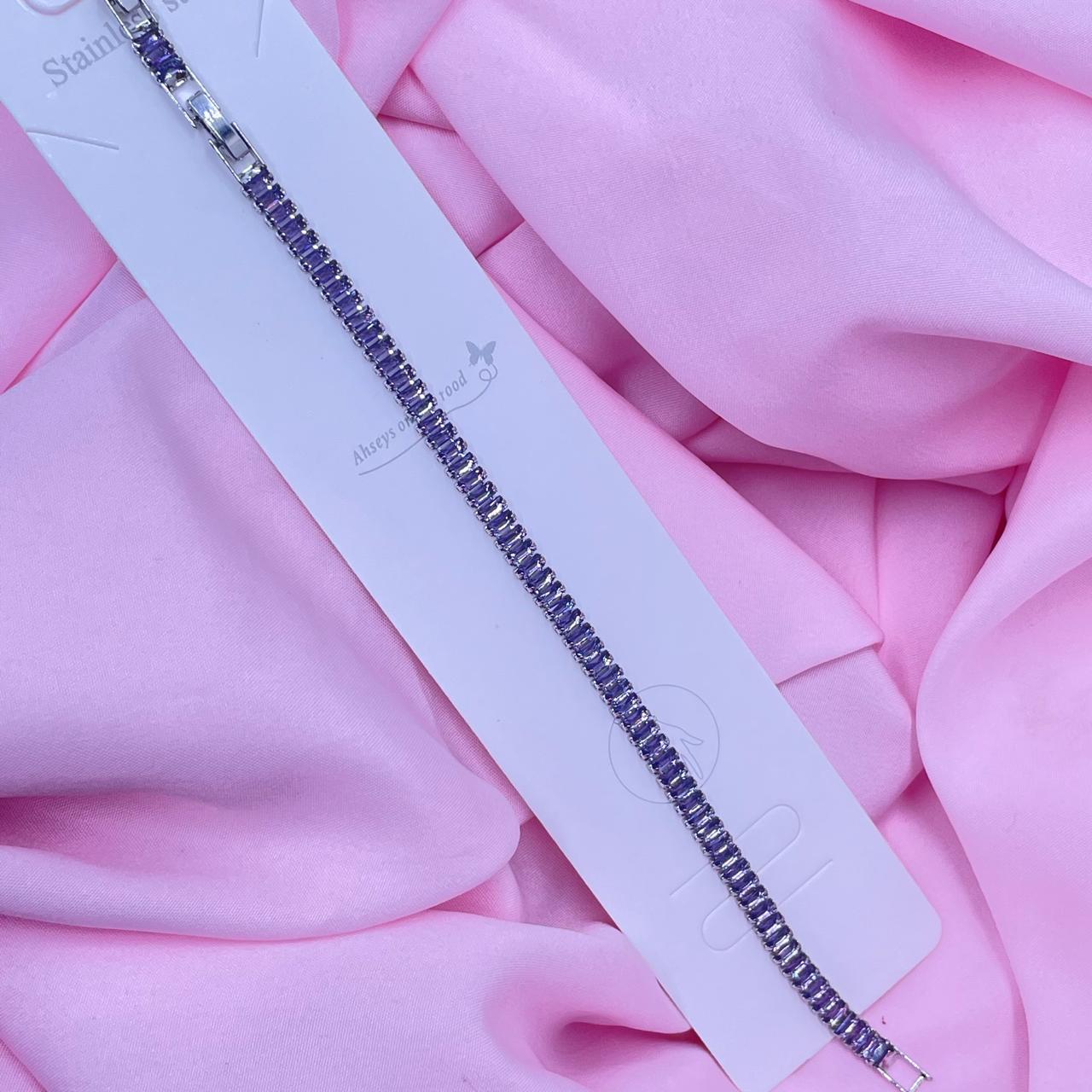 Edge Tennis Bracelet