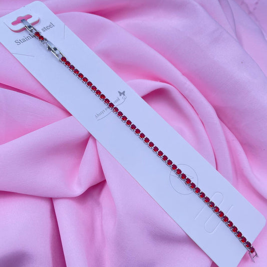 Radiant Line Tennis Bracelet