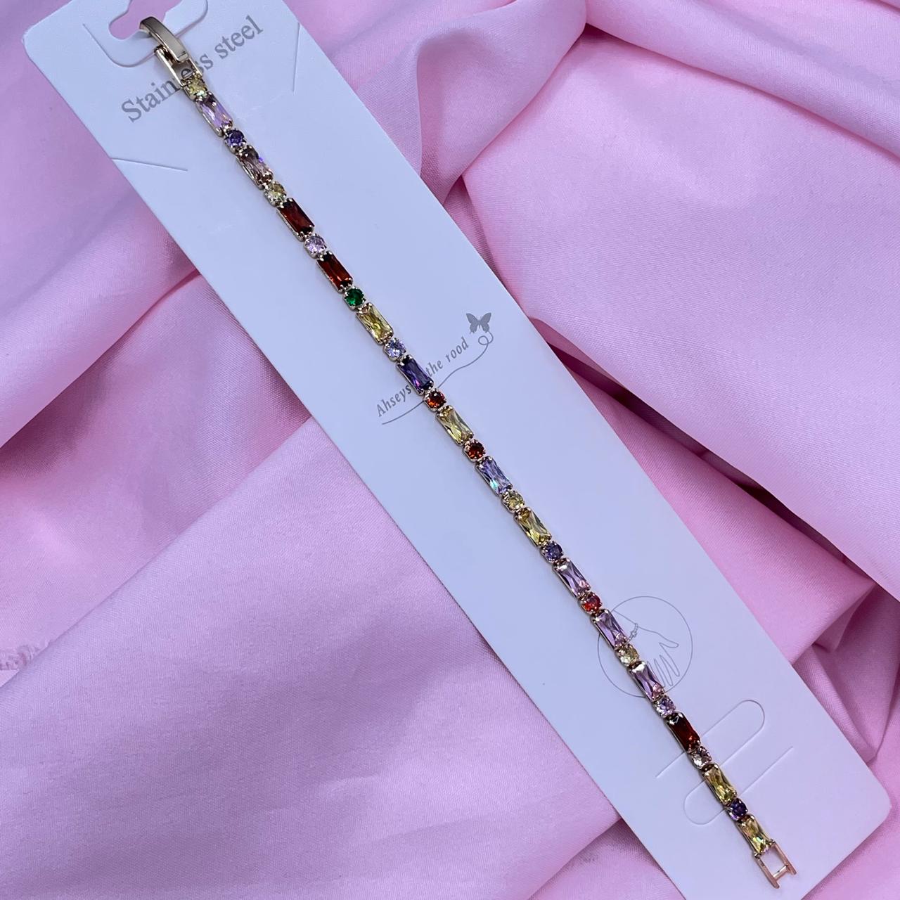 Royal  Glow Tennis Bracelet