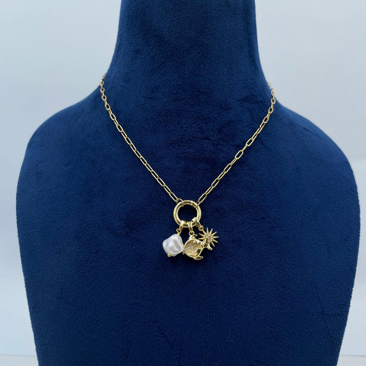 Blanc Charm Necklaces