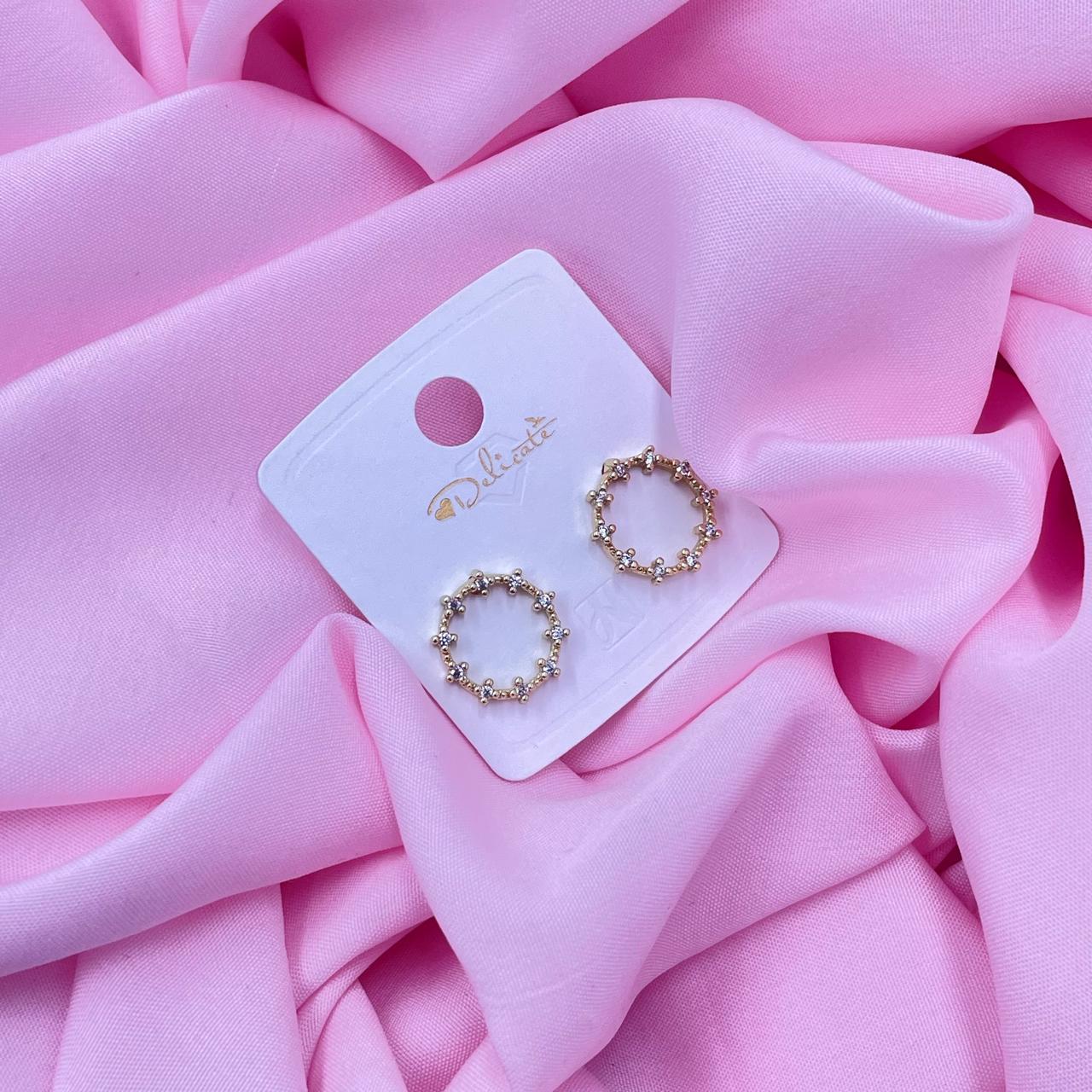 Golden Crown Earrings