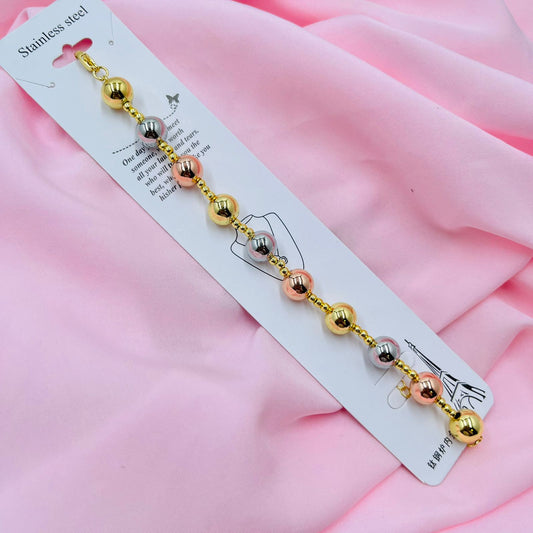 Urban Chain Pearl Bracelet