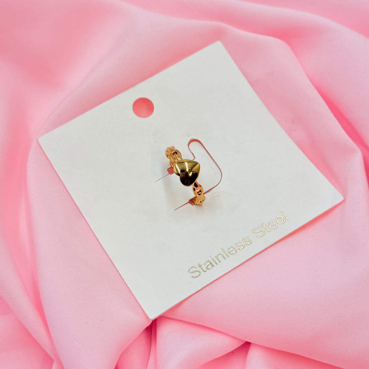 Golden Heart Ring