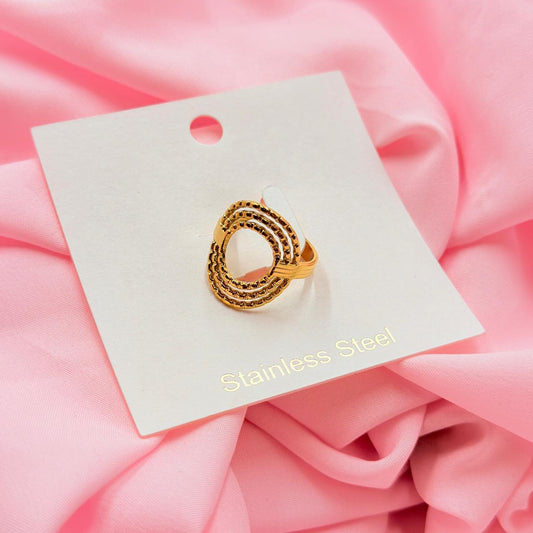 Quartz Crown Ring