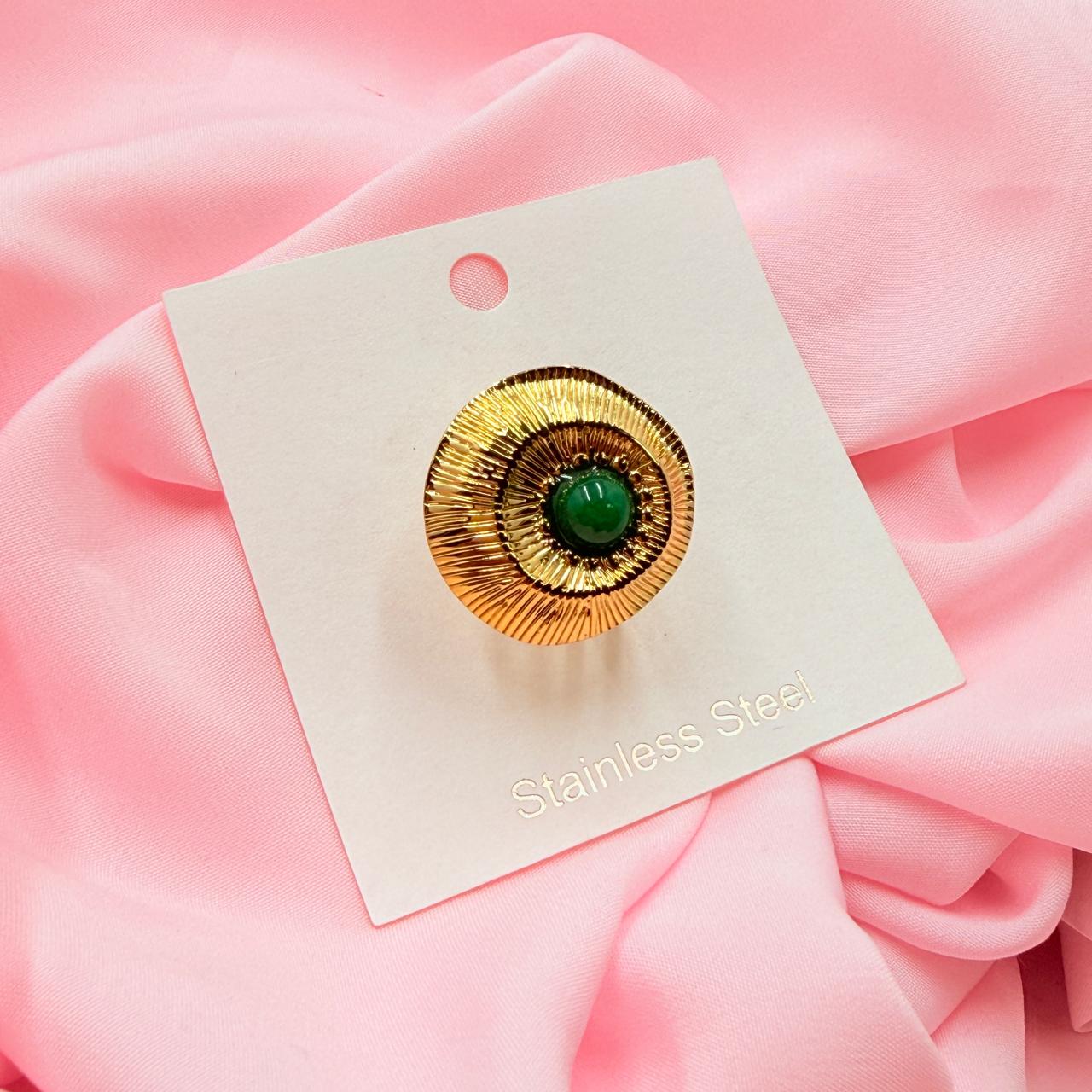 Golden Topaz Ring