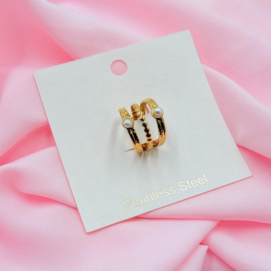 Onyx Flame Ring