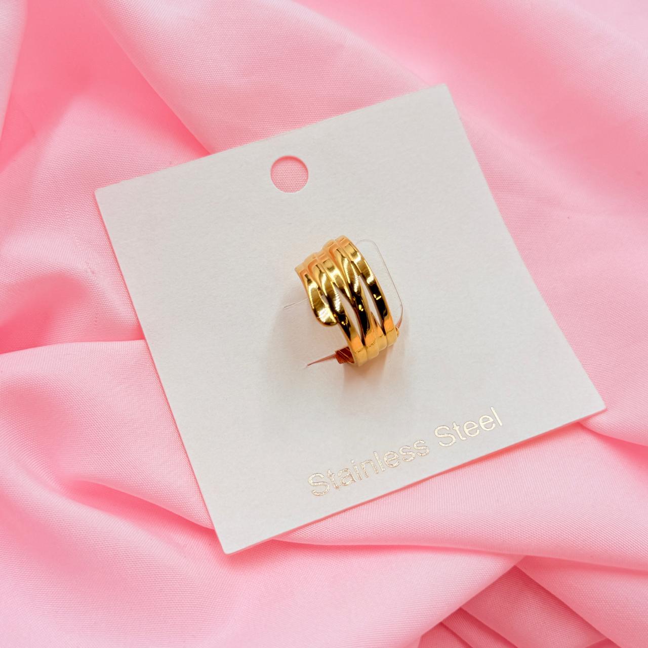 Golden Orbit Ring