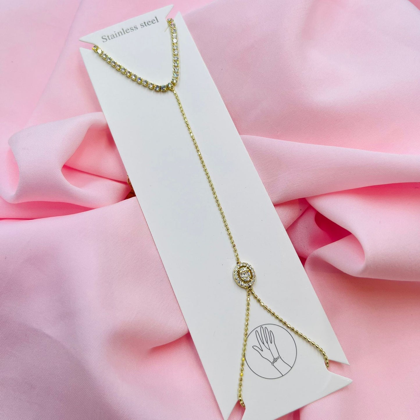 Crystal Hand Chain