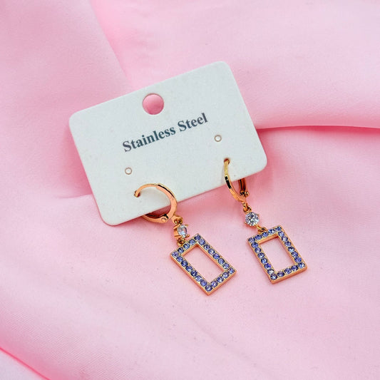 Starlit Huggie Hoops