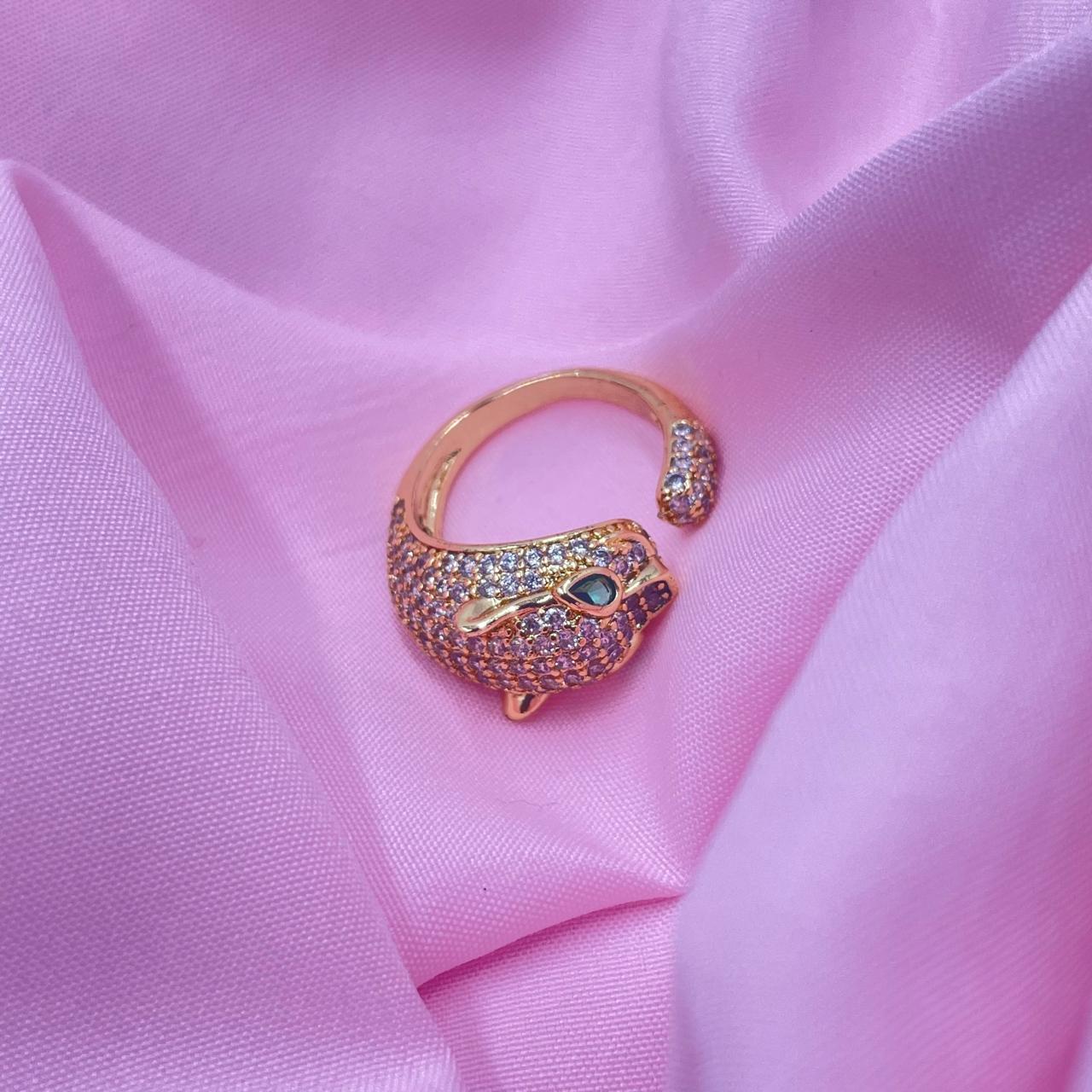Golden Sparkle Ring