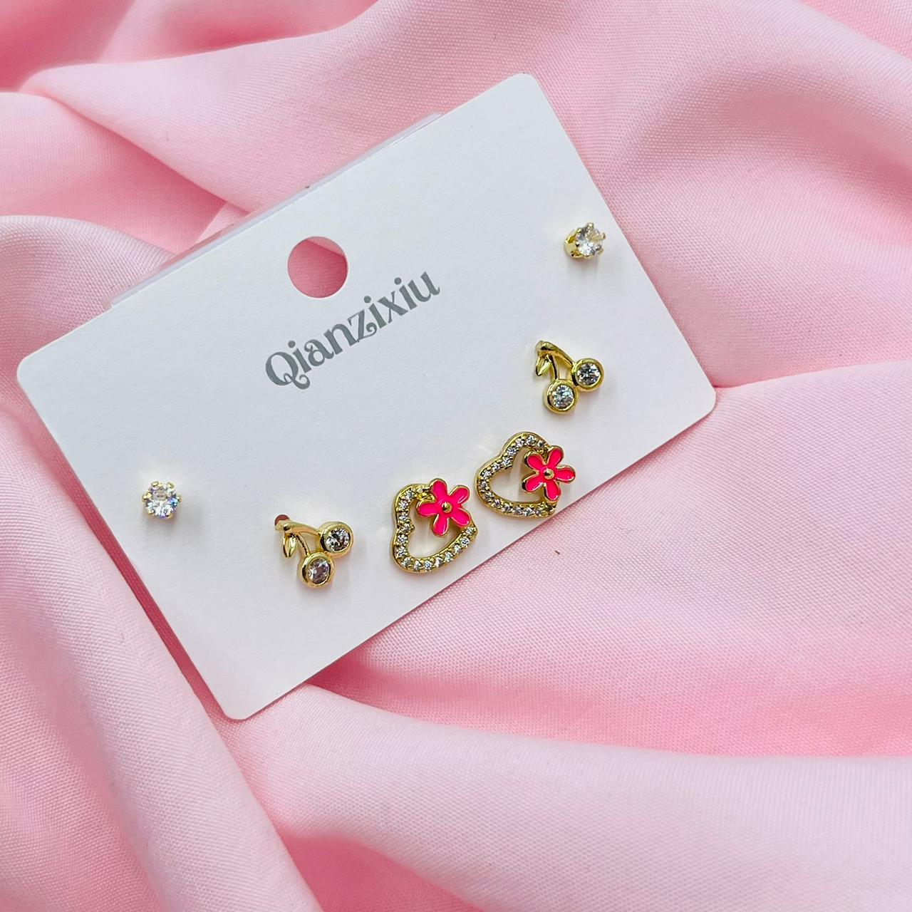 Golden Combo Earrings