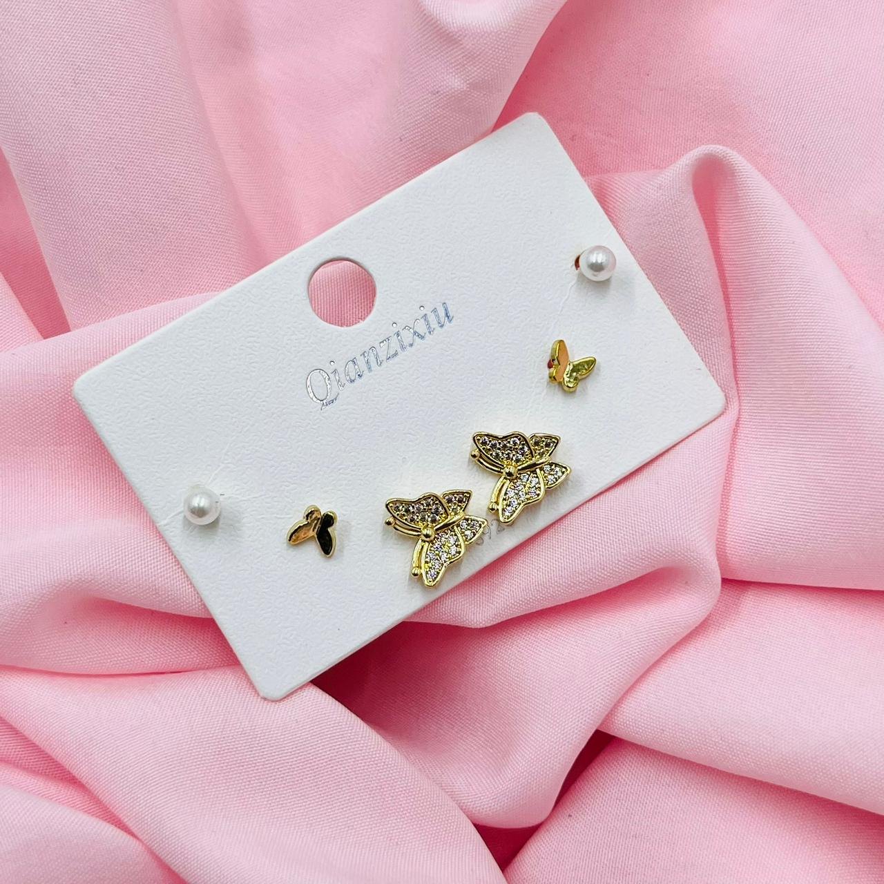 Pearl Whisper Combo Earrings