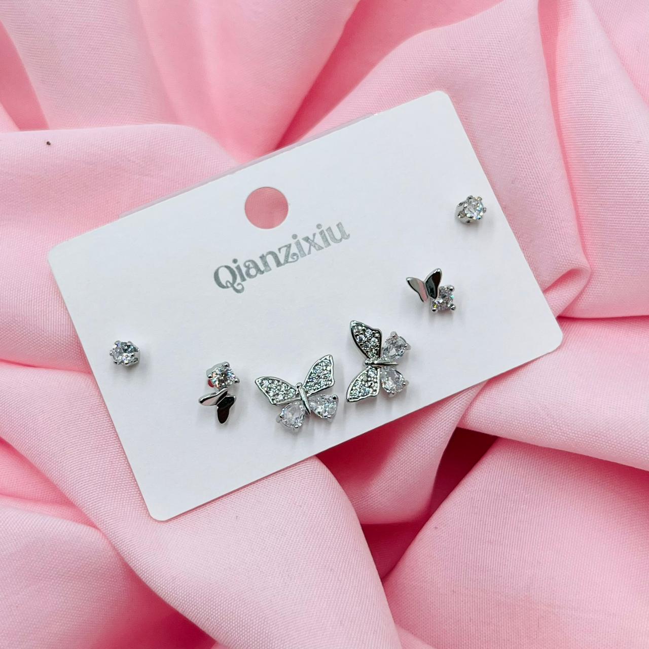 Graceful Glam Combo Earrings