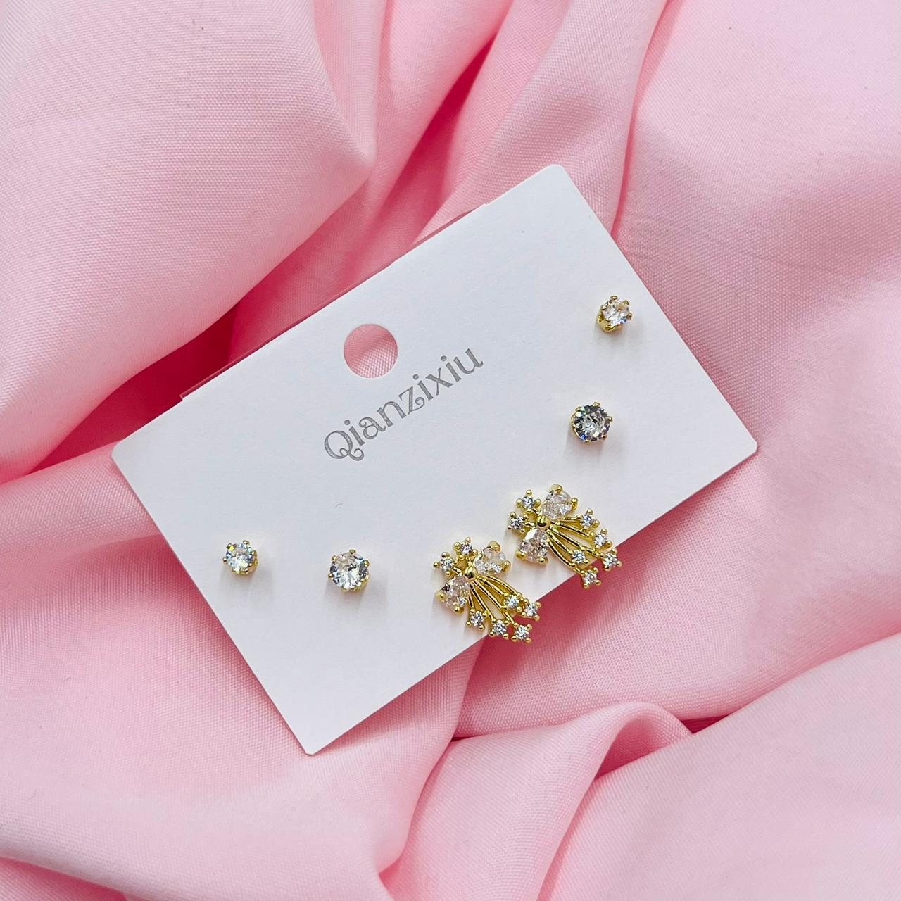 Royal Charm Combo Earrings