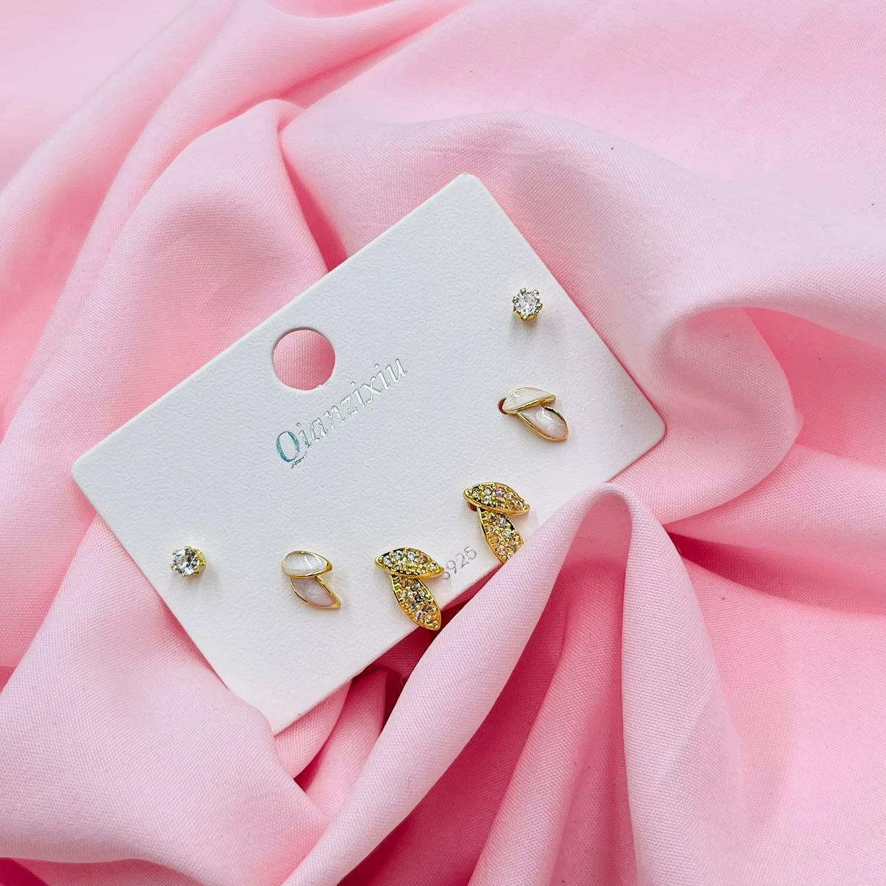Sparkle Story  Combo Earrings