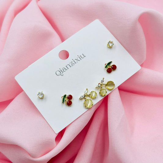 Floral Fantasy Combo Earrings