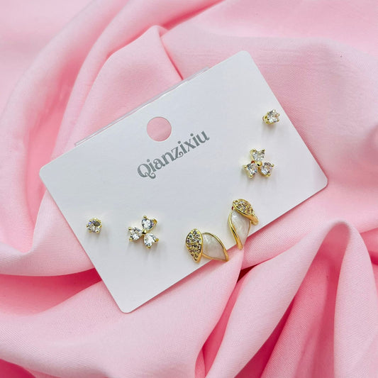 Time less Combo Earrings