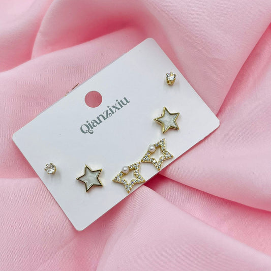 Star Combo Earrings