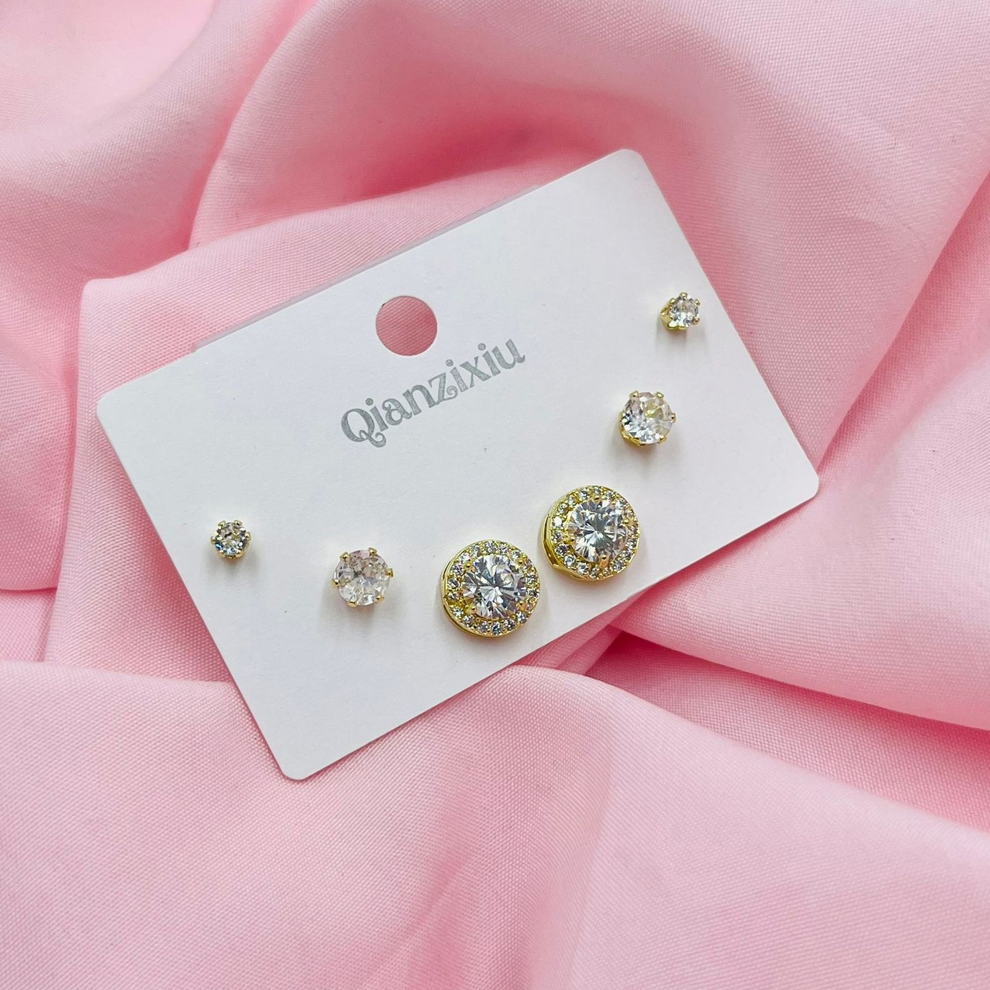 Golden Grace Combo Earrings