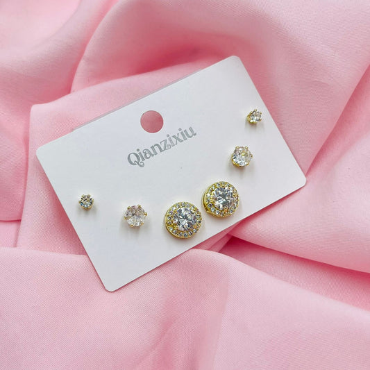 Golden Grace Combo Earrings