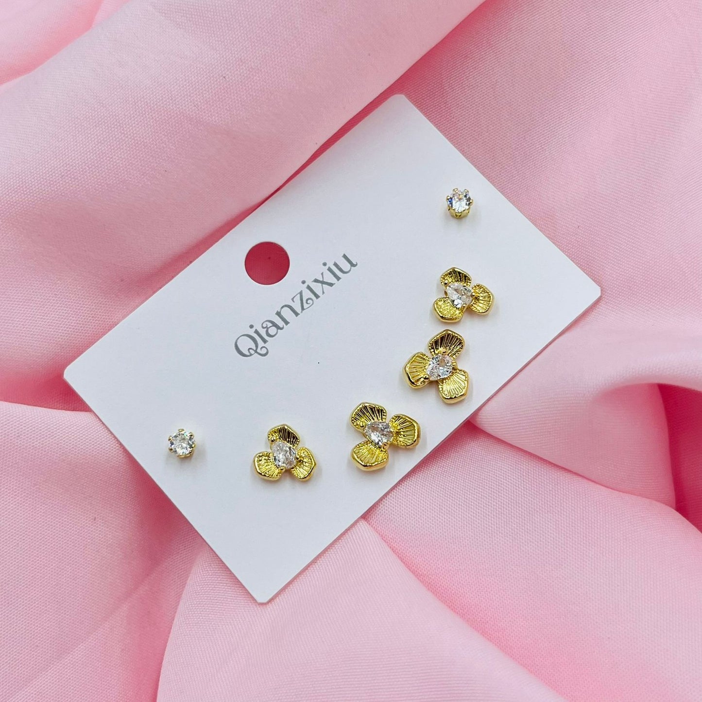 Golden Dew Combo Earrings