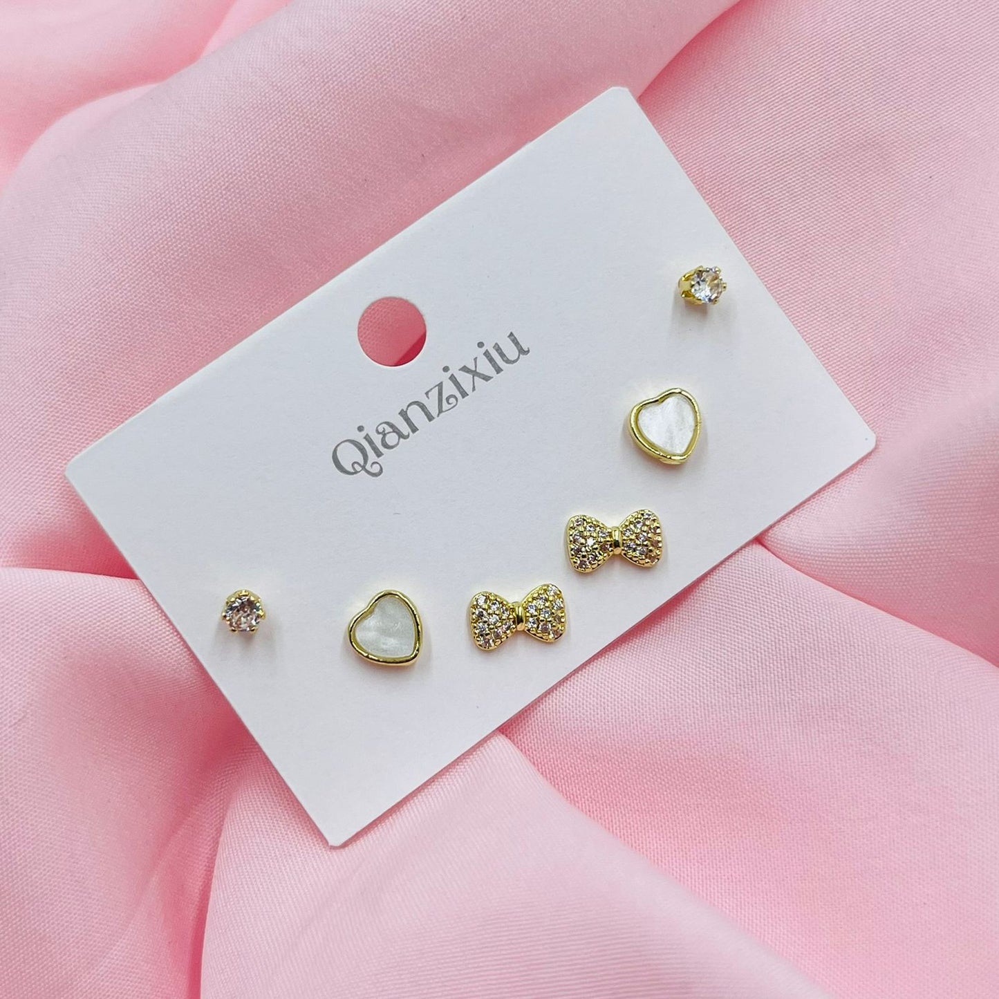 Sapphire Spark Combo Earrings
