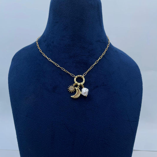 Aurora Charm Necklace
