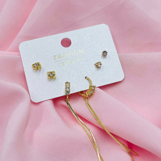 Glam Mix  Combo Earrings